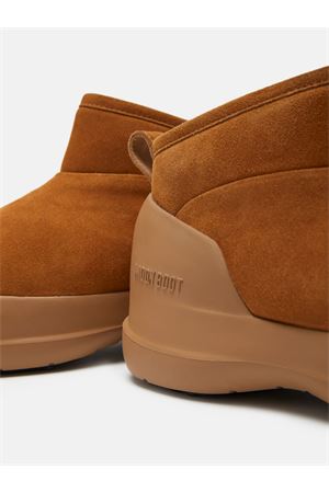 STIVALE LUNA LOW COGNAC IN PELLE SCAMOSCIATA 80D2480040M008 MOON BOOT | Stivale | 80D2480040M008